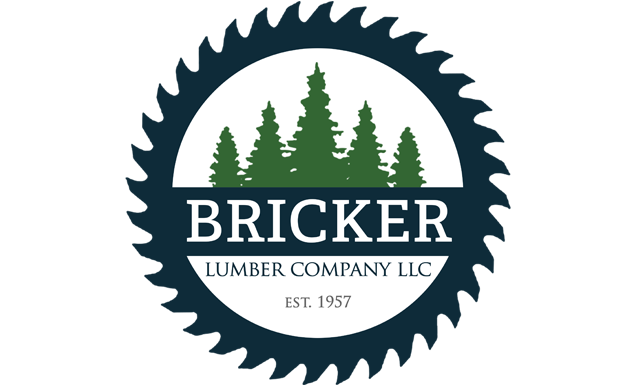 Bricker Lumber Company LLC logo design