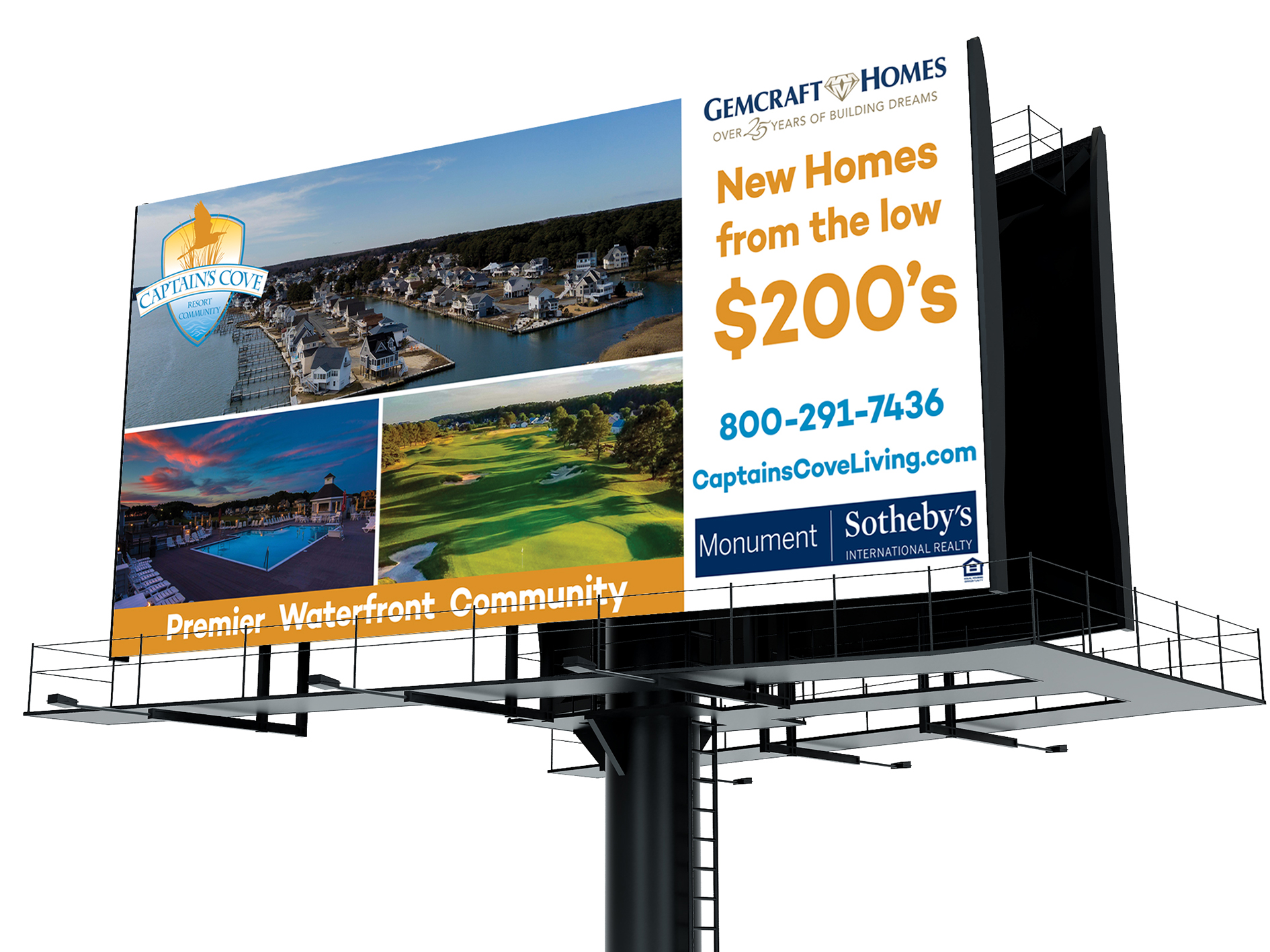 gemcraft homes billboard home builder - HeadAche Designs